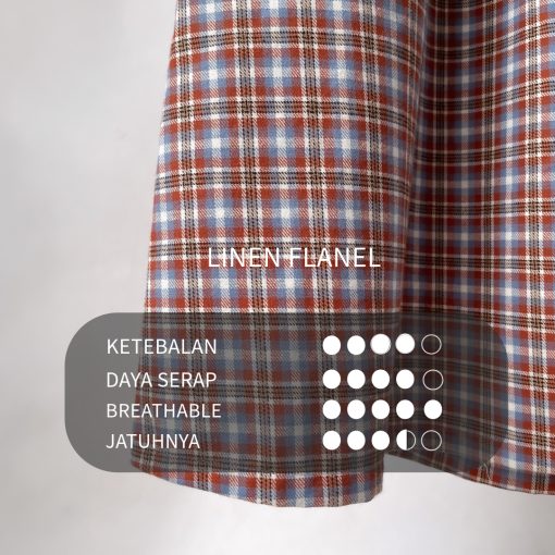 a Rok Motif Tartan Bata Mix - Image 3